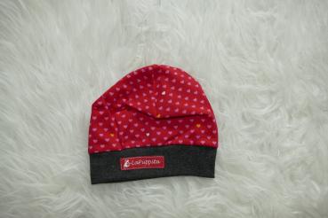 Beanie Kopfumfang 41-43cm "Herzchen"